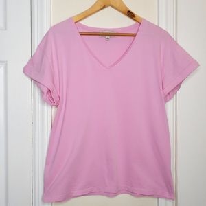 Jones New York Sport Pink Tee Tshirt Size Medium